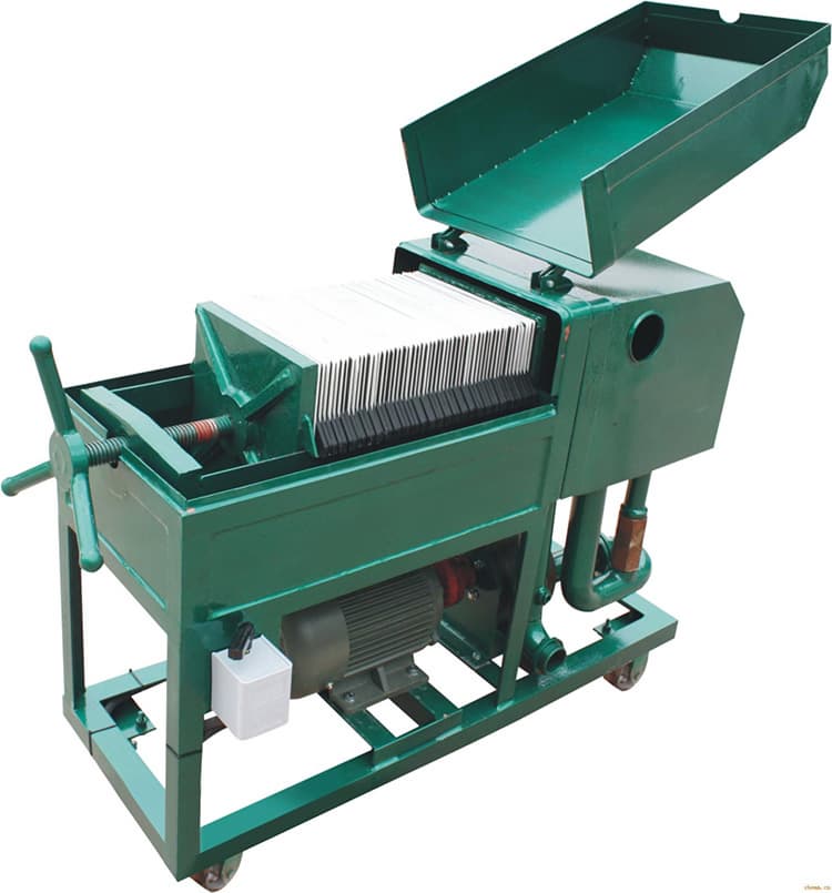 Plate Press Oil Filter Machine